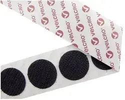 10 x VELCRO® Brand 22mm Self Adhesive Hook Only Coins - Adapted Toys